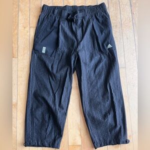 Adidas Men’s Windbreaker Style Pants Adjustable Buckle Drawstring Hems Size 2XL